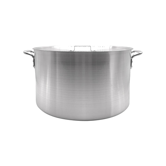 Media Olla de Aluminio Triple Fuerte 40 Litros con Tapa (MCCOMAL40000K)