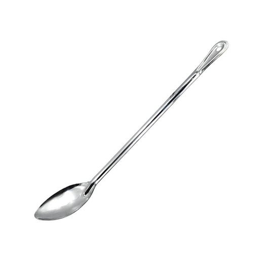 Cuchara Acero Inoxidable Lisa 18 pulgadas de Largo (MCCAI18L)