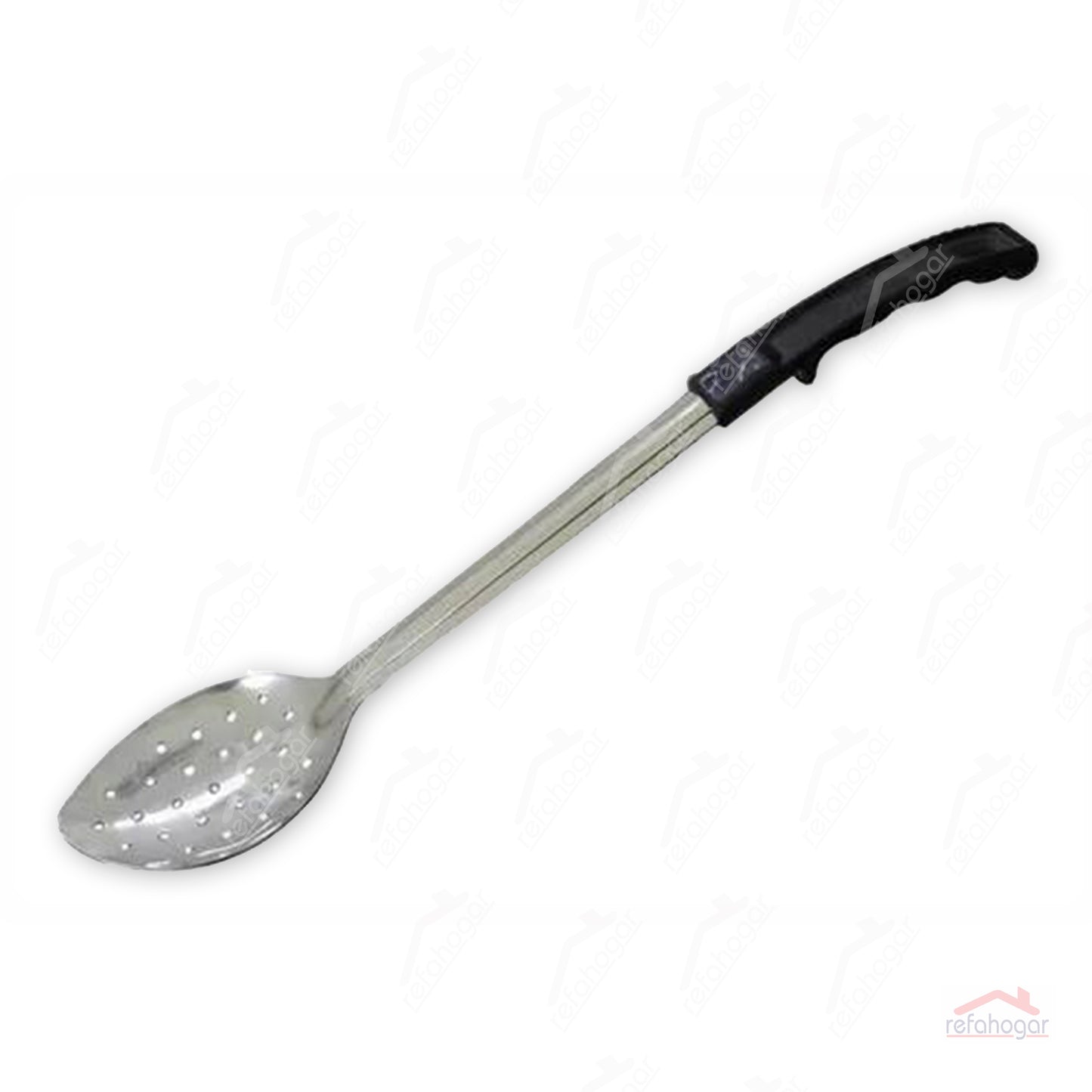 Cuchara para Cocinar acero inoxidable  Mango Plastico reforada  (MCCAIP15P)
