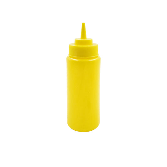 Recipiente Bote para Aderezo Amarilla 16 Onzas (MCDV16M)