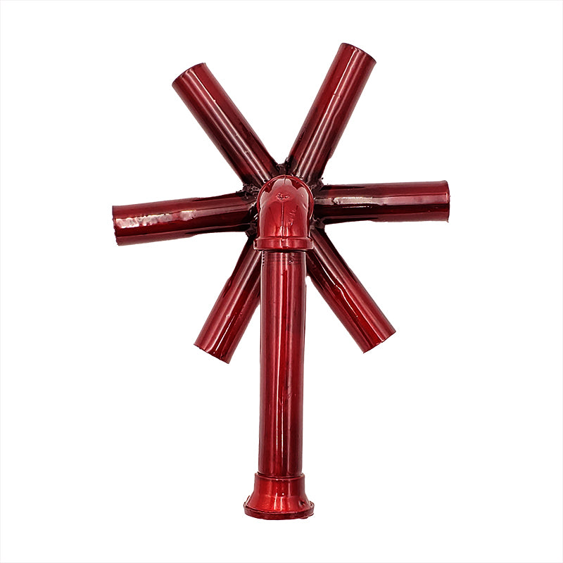 Quemador Estrella 22 cm C/Codo Inyectada (QQEAC)