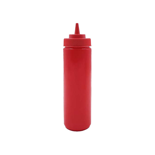 Recipiente Bote para Aderezo Roja 24 Onzas (MCDV24KK)